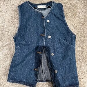Zara denim vest